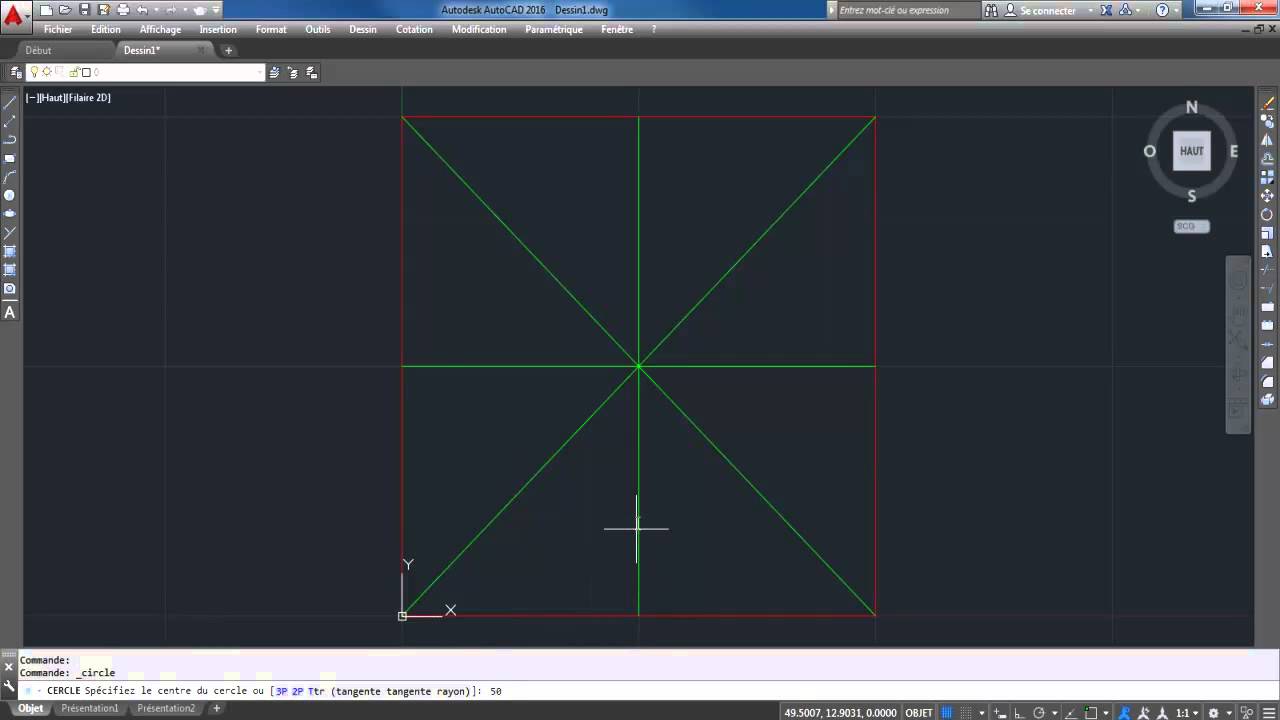 Tutoriel 01 01 Utiliser les outils de la barre d'outil dessin