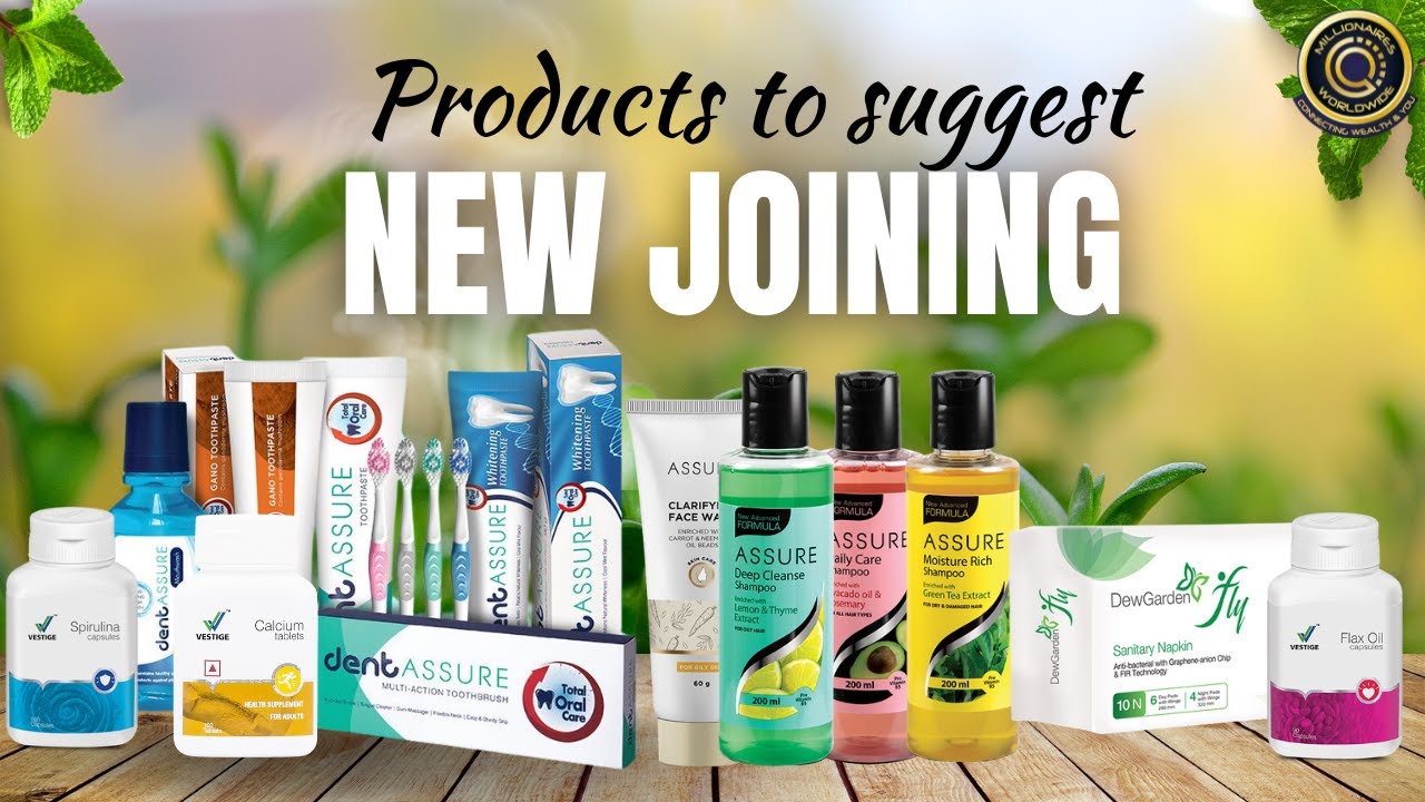 Vestige Products Guide for New Joining | Must-Have Products to Start