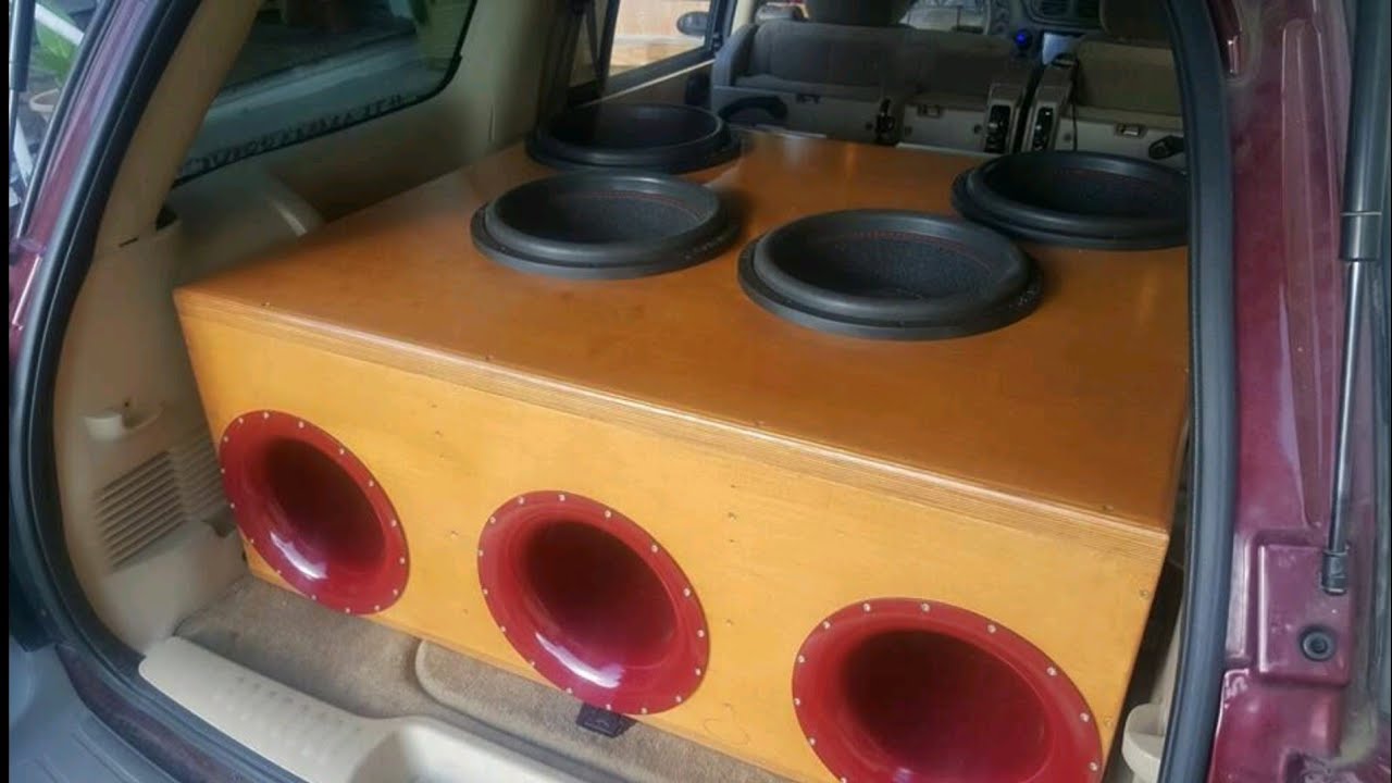 4 MASSIVE AUDIO 15S AMAZINGLY NICE SYSTEM!