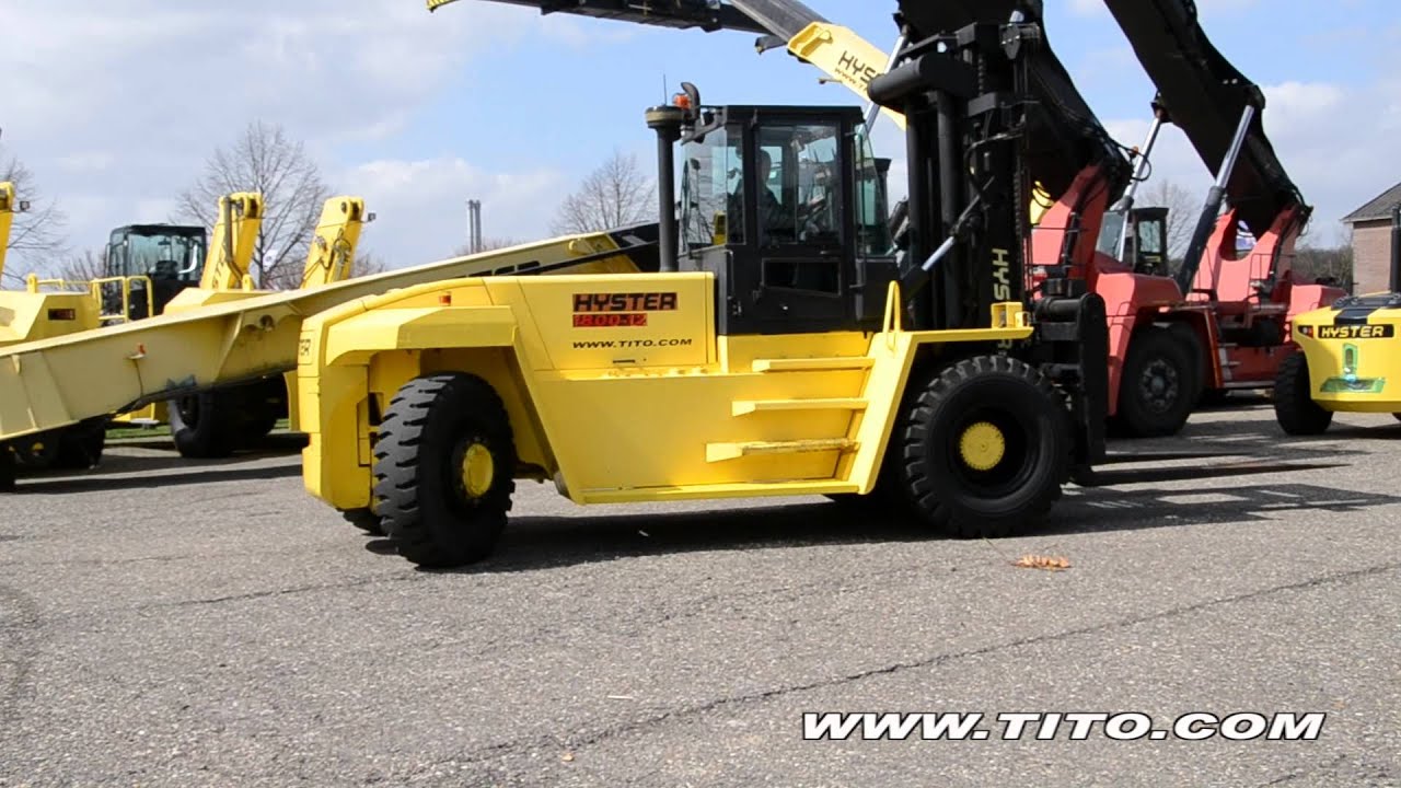 big hyster forklift big hyster forklift