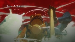 Team 7 United - Naruto , Sasuke and Sakura Summoned Beasts - Naruto Shippuden Ultimate Ninja Storm 4