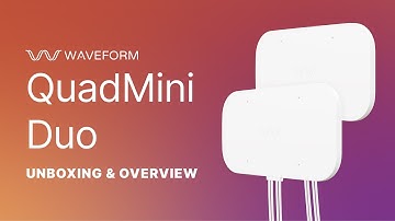 Waveform QuadMini Duo Unboxing & Overview