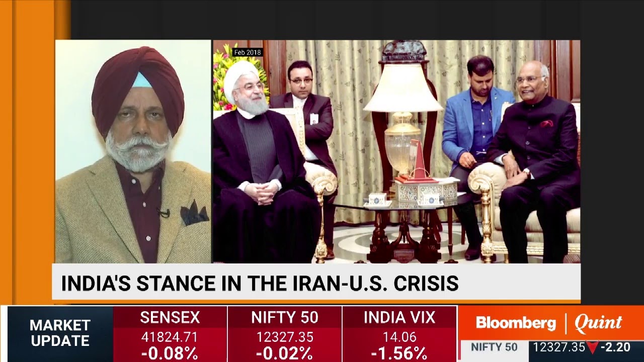 Iran's Foreign Minister Makes A Three-day Visit To India Amidst The U.S.-Iran Crisis