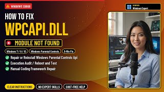 Fix wpcapi.dll Safety Error!