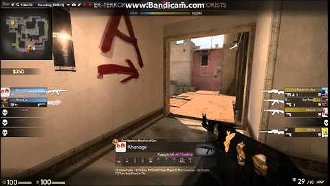 CS:GO Mirage Clutch 1V4 Ace