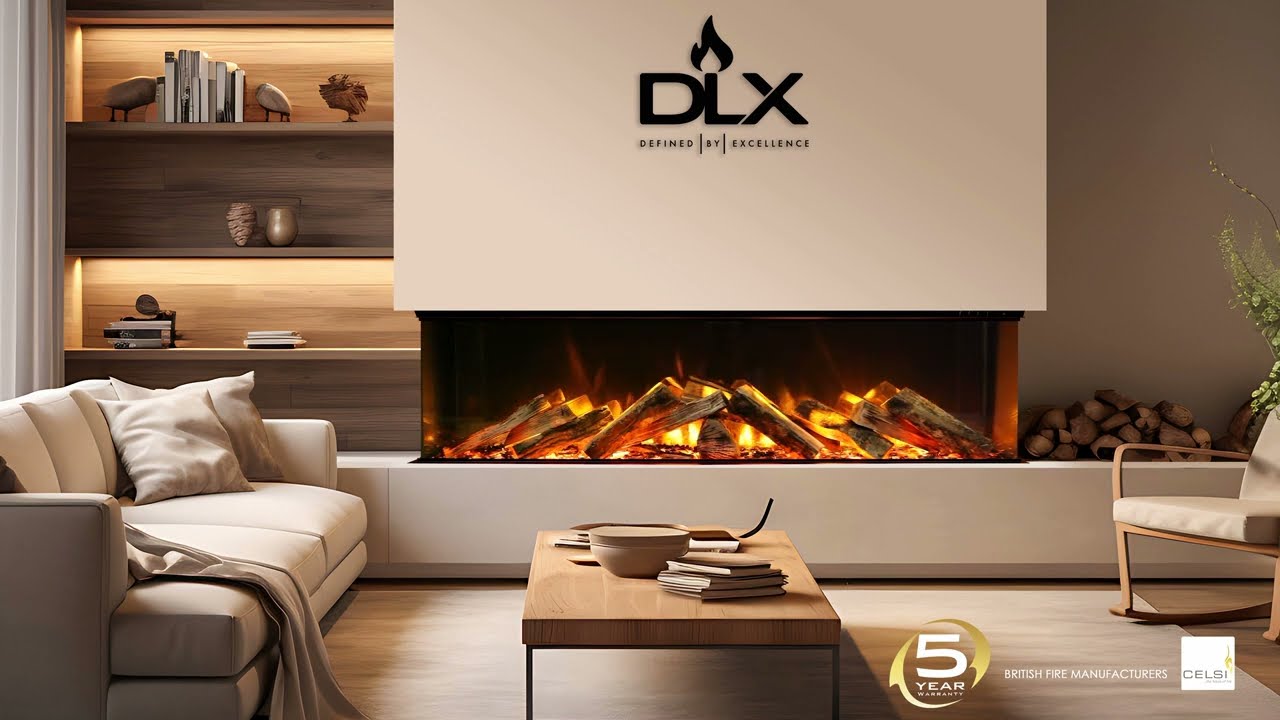 Electriflame DLX | The Latest Generation of Electric Fires from Celsi