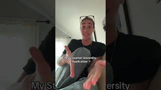 MY STREAMER UNIVERSITY APPLICATION! #streameruniversity2026 #subscribe #youtubeshorts