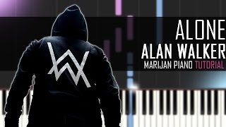 How To Play: Alan Walker - Alone | Piano Tutorial + Sheets