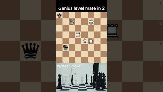 Genius level mate in 2  | Puzzle Hit