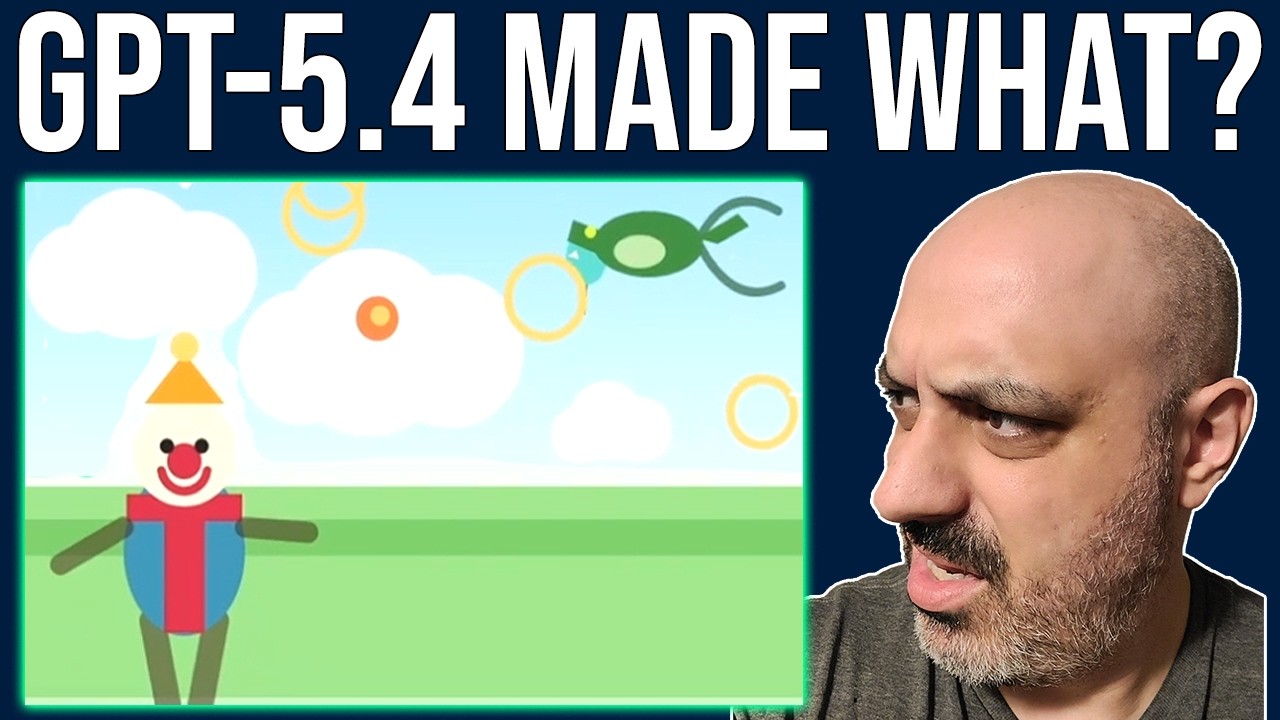 GPT-5.4 Codex Built a Fever Dream Flight Simulator In 3 minutes