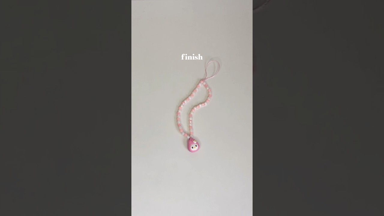 my creating process! | my melody clay phone charm | loveshaya 