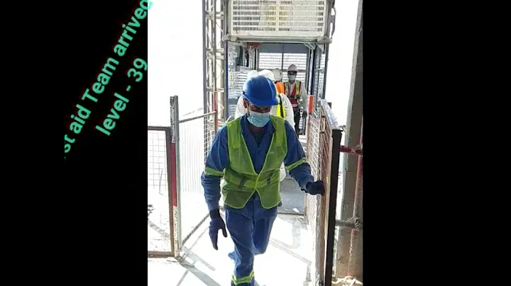 #Emergency #Rescue #Drill. Tower crane Operator.  Safe Rescue Procedures #Construction HSE.