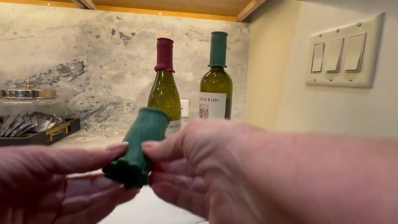 Набор пробок для бутылок LeakLocks Wine Burglock, сохраняйте свежесть вина с помощью пробок-заглу...