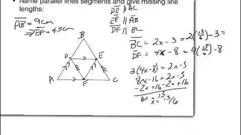Midsegments of Triangles