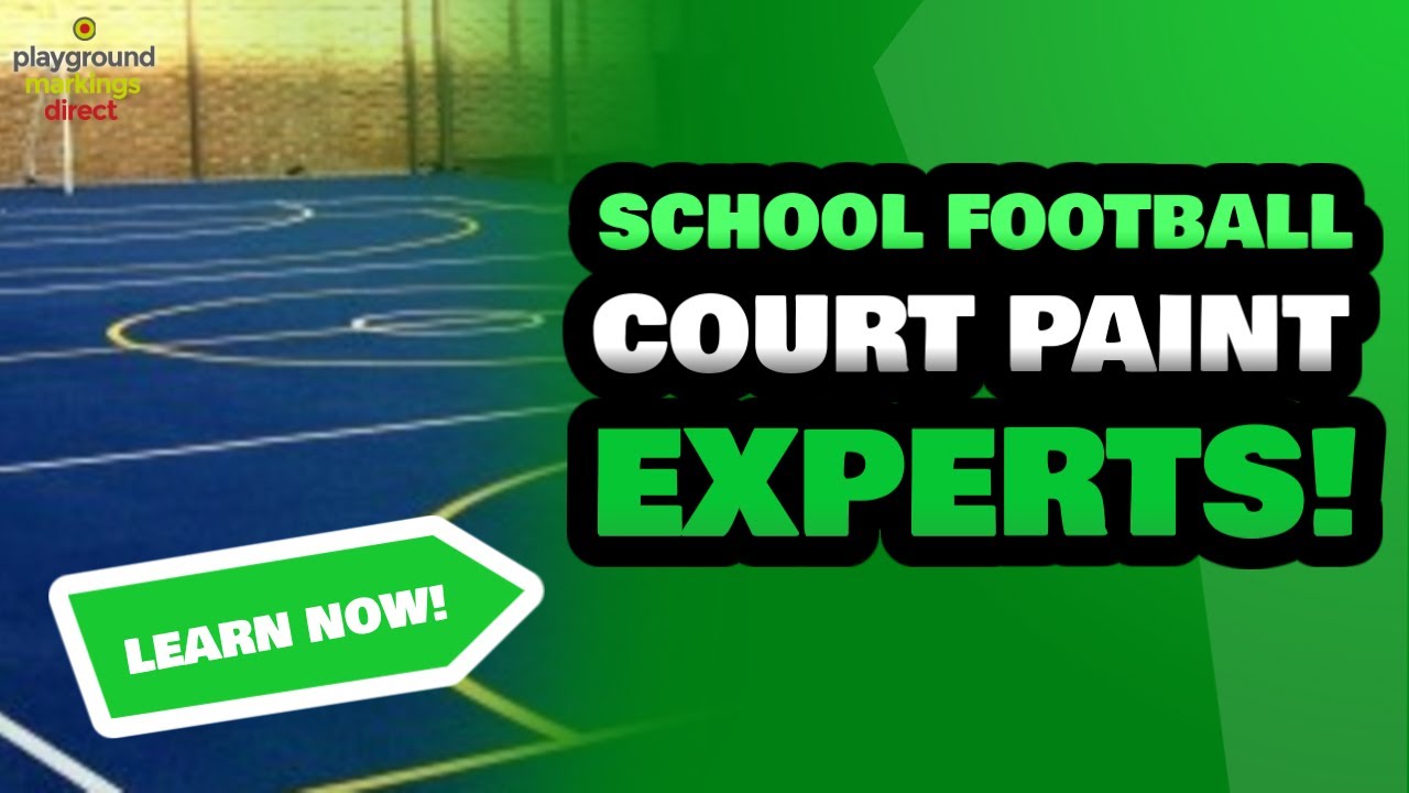 School Football Court Paint Specialists Near Me School Football Court