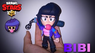 Bibi in clay! Brawl stars (clay art) ⚾