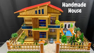 วิธีทำบ้านหลังเล็กจากไม้ - DIY Model