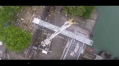 Barrage de Cusset - Conception-réalisation d'une passerelle métallique - MTS