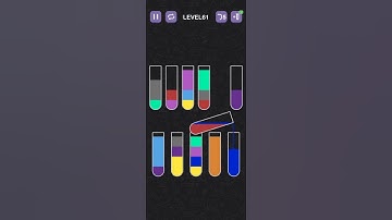 Water sort puzzle   Level 61