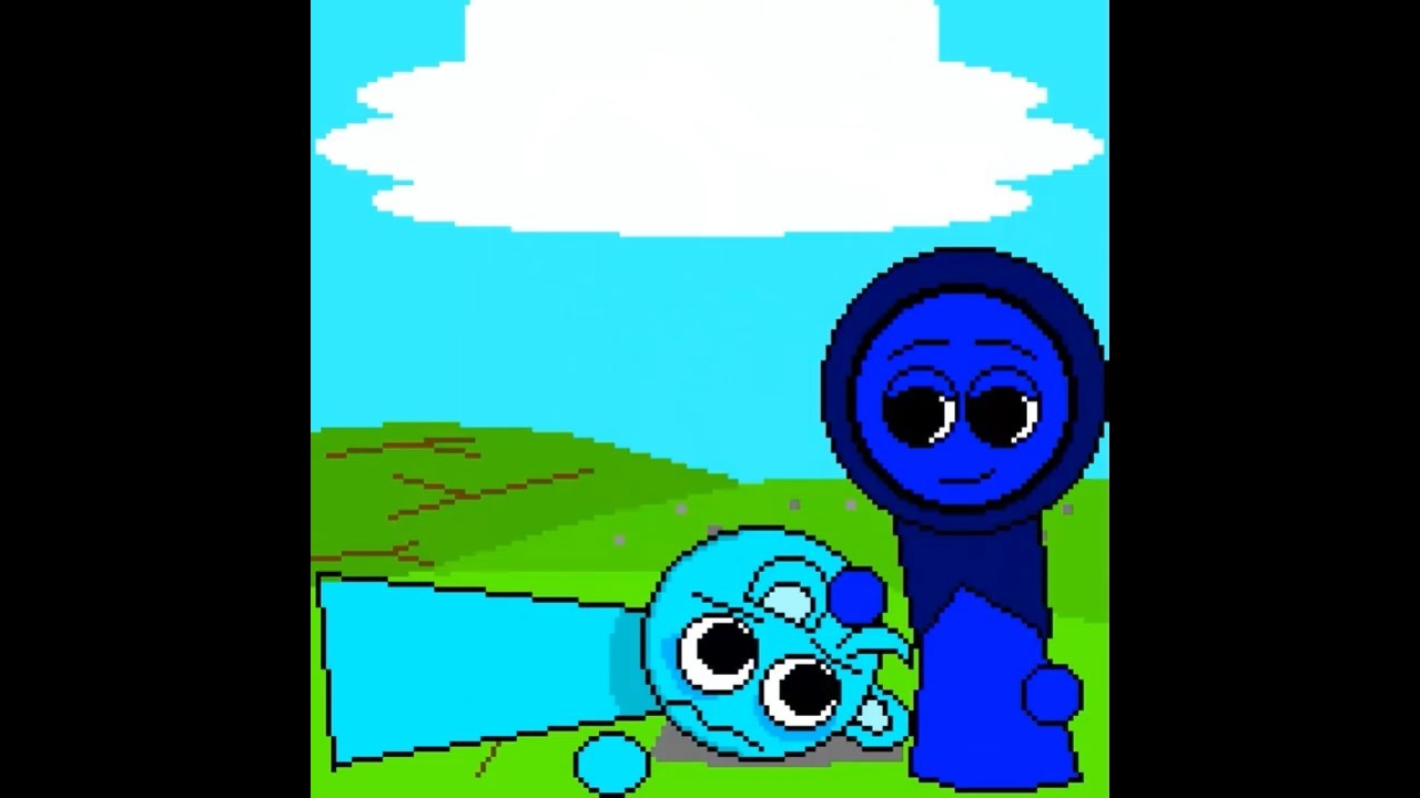 Jevin Tickles Sky to Make Him Feel Better! Incredibox Sprunki Animation