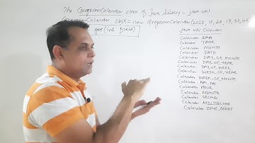 GregorianCalendar class of Java library ¦ get method