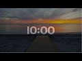 10 Minute Timer Countdown - Calm and Relaxing Music