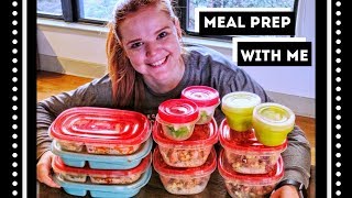 MEAL PREP WITH ME! | Supreme Pizza Bake & Burrito Bowls