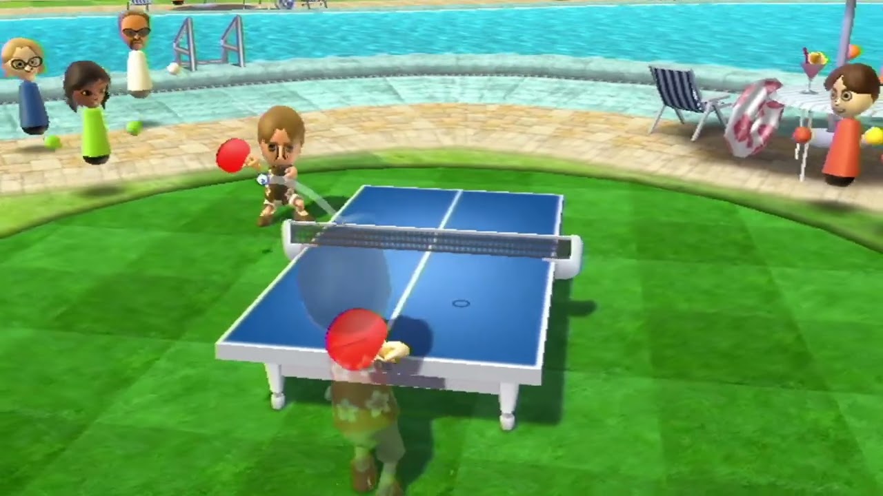 v Abe Full Match【Wii Sports Resort】