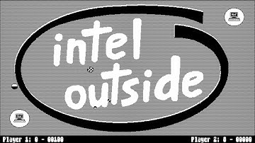 ATARI ST Punssi In 1995 By Eero Tamminen PD Mono Chrome HIGH RESOLUTION BW 640x400