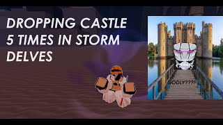 I dropped castle 5 times in peroxide storm delves SEE WHAT I GOT!