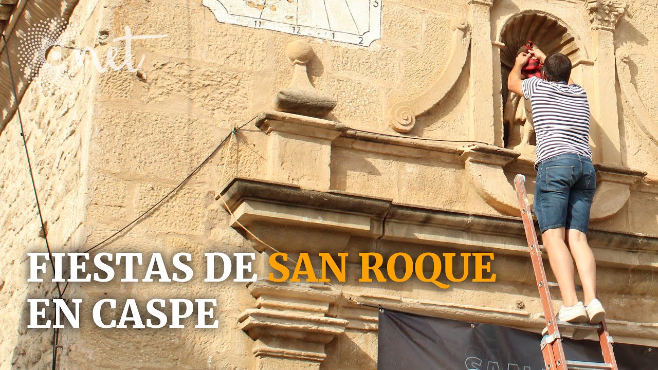 INTERPEÑAS Caspe honra a SAN ROQUE 2021