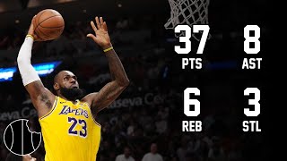 LeBron James Highlights | Lakers vs. Rockets | 19th Nov 2023