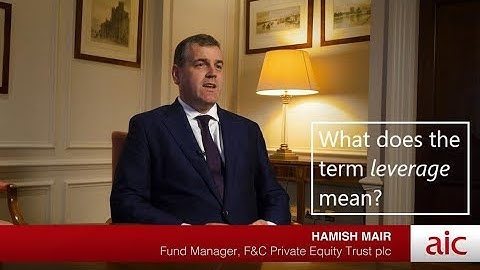 Private equity explained: Leverage