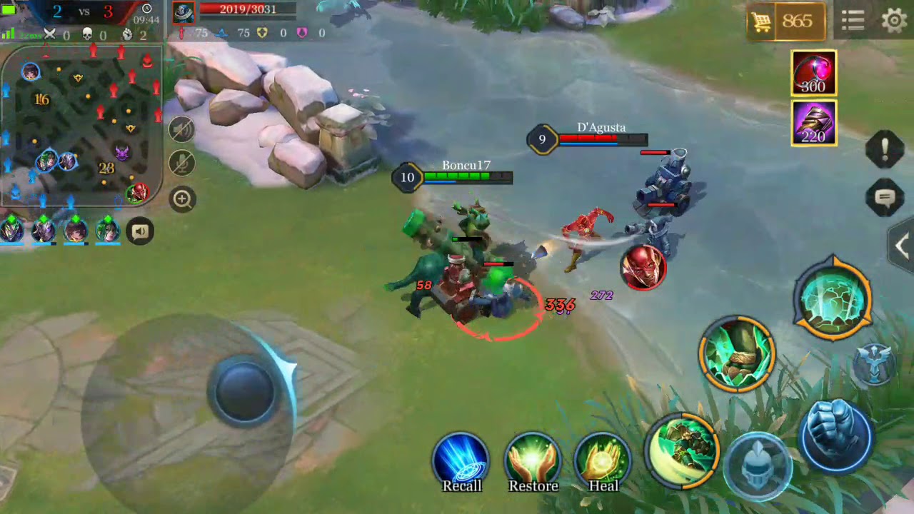 Game Play Baldum - Arena Of Valor