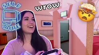 girl who's never seen illusions before plays illusion game | self care gaming: superliminal (ep. 2) screenshot 2