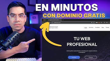 Cómo crear una página web con IA 🚀 Para Negocio con Dominio Gratis