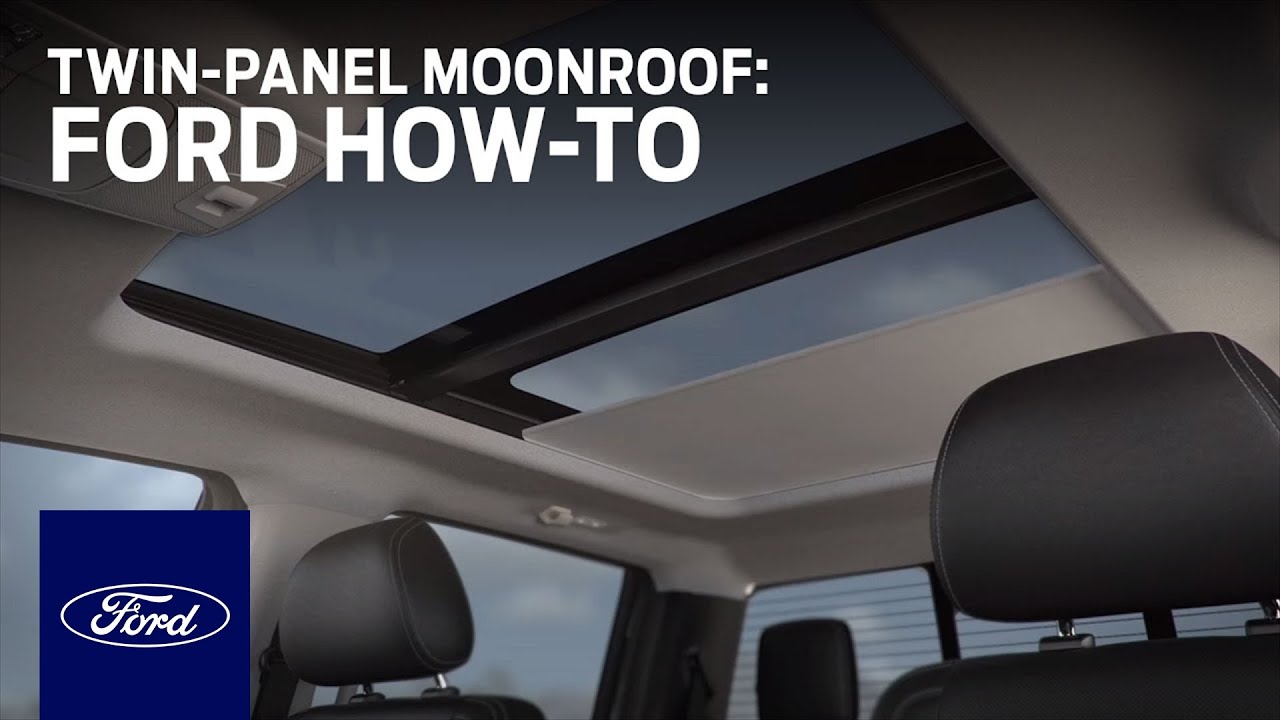 Twin-Panel Moonroof | Ford How-To | Ford - YouTube