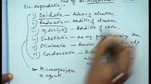 Lec-7 Water Pollution Modelling-Surface Water(Contd...)