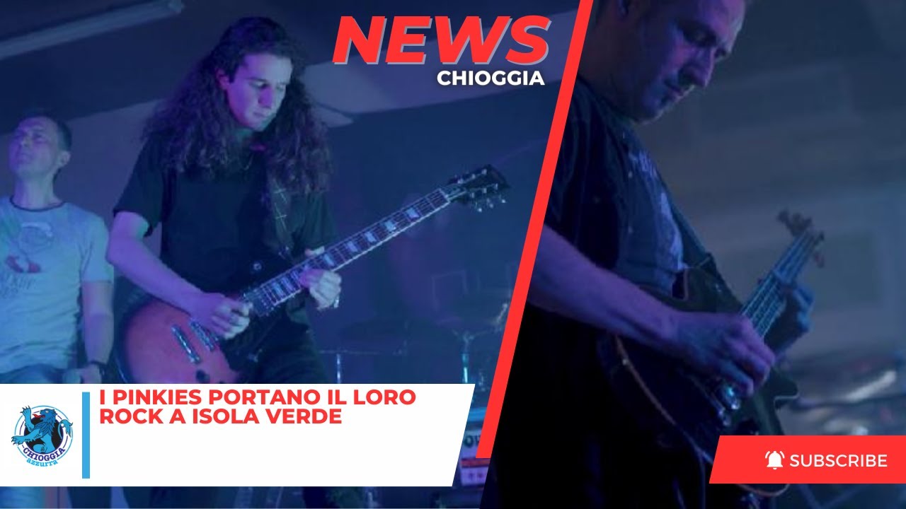 I PINKIES PORTANO IL LORO ROCK A ISOLA VERDE