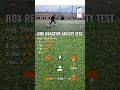 Box Reactive Agility Test ⚡️ Measure reaction and movement speed with the SwitchedOn app 📊