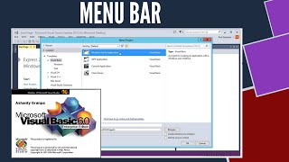 VISUAL BASIC 6.0 - MENU BAR (HD)