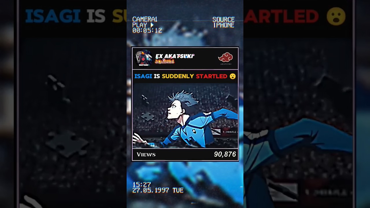 Sae suddenly comes behind Isagi 🥶 || Blue Lock Season 2 