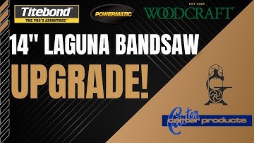 Upgrade your 14" Laguna Bandsaw with Carter Guides