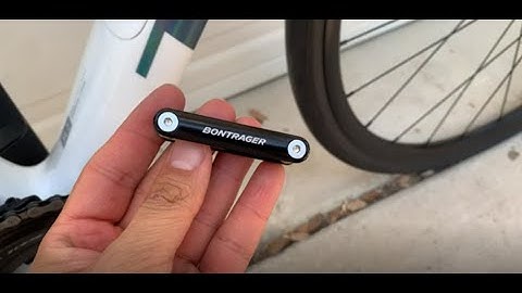 Bontrager BITS intergrated Multi-Tool