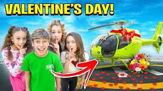 The Royalty Family! A VALENTINE S SURPRISE He Will Never Forget