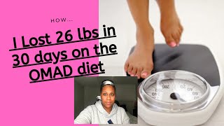How I Lost 26Lbs In 30 Days On The Omad Diet