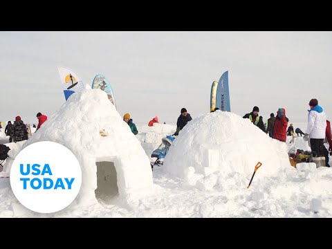 Learn how to build an igloo at Siberia's Igloo Festival | USA TODAY