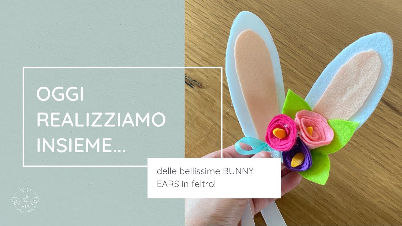 SUPERFINDINGS 60 Orecchie Peluche Mini Coniglietto – 6 Colori, 5,5x4,3 Cm, In Poliestere – Per Fermagli, Gioielli E Decorazioni Pasqua