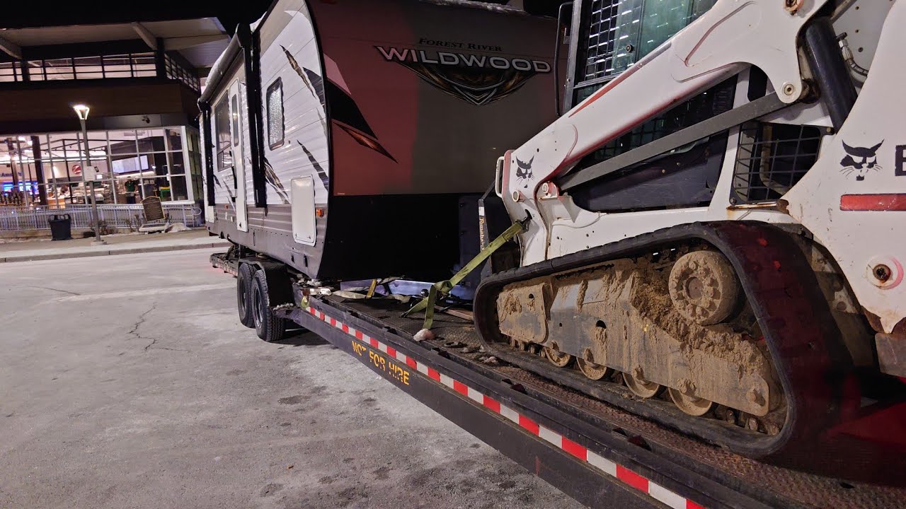 Sarasota Tim Revenge! Microlite RV Trailer Crushes My Car! Believe it or Not!