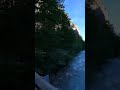 Mürrenbachfall waterfall in Lauterbrunnen valley, Switzerland